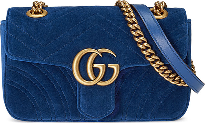 Gucci GG Marmont Velvet Mini Bag