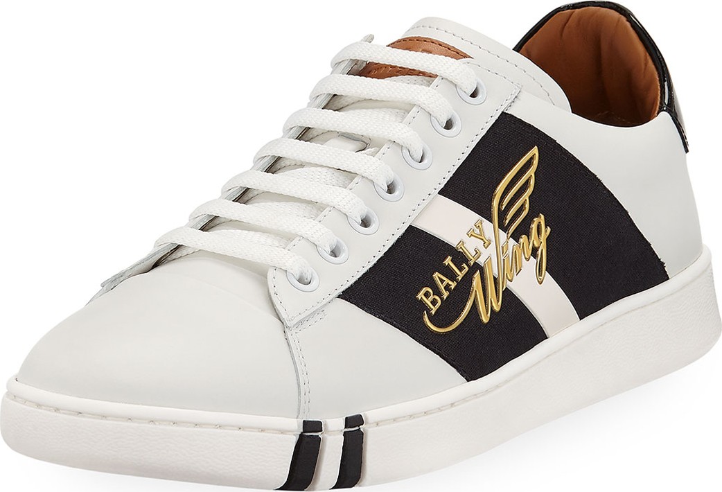 Bally Men's Wiley Wing Low-Top Sneakers