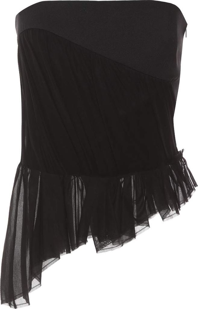 Saint Laurent Cotton and wool corset