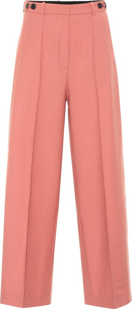 Rokh High-rise wide-leg pants