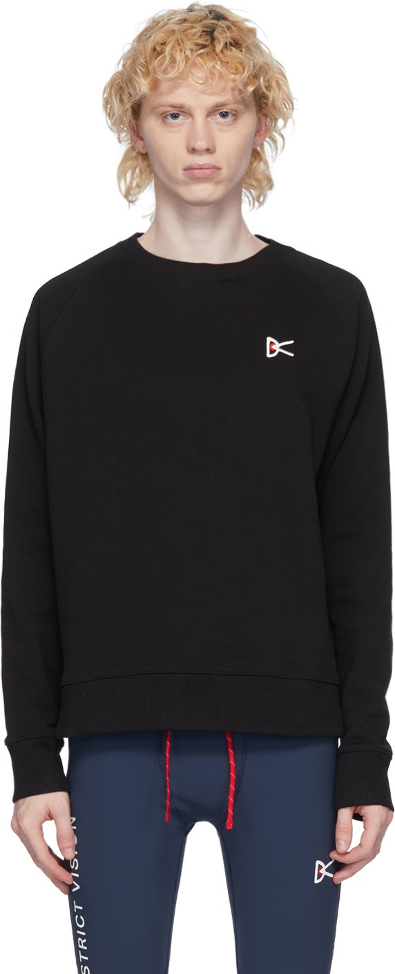 District Vision Black Sati Sweatshirt