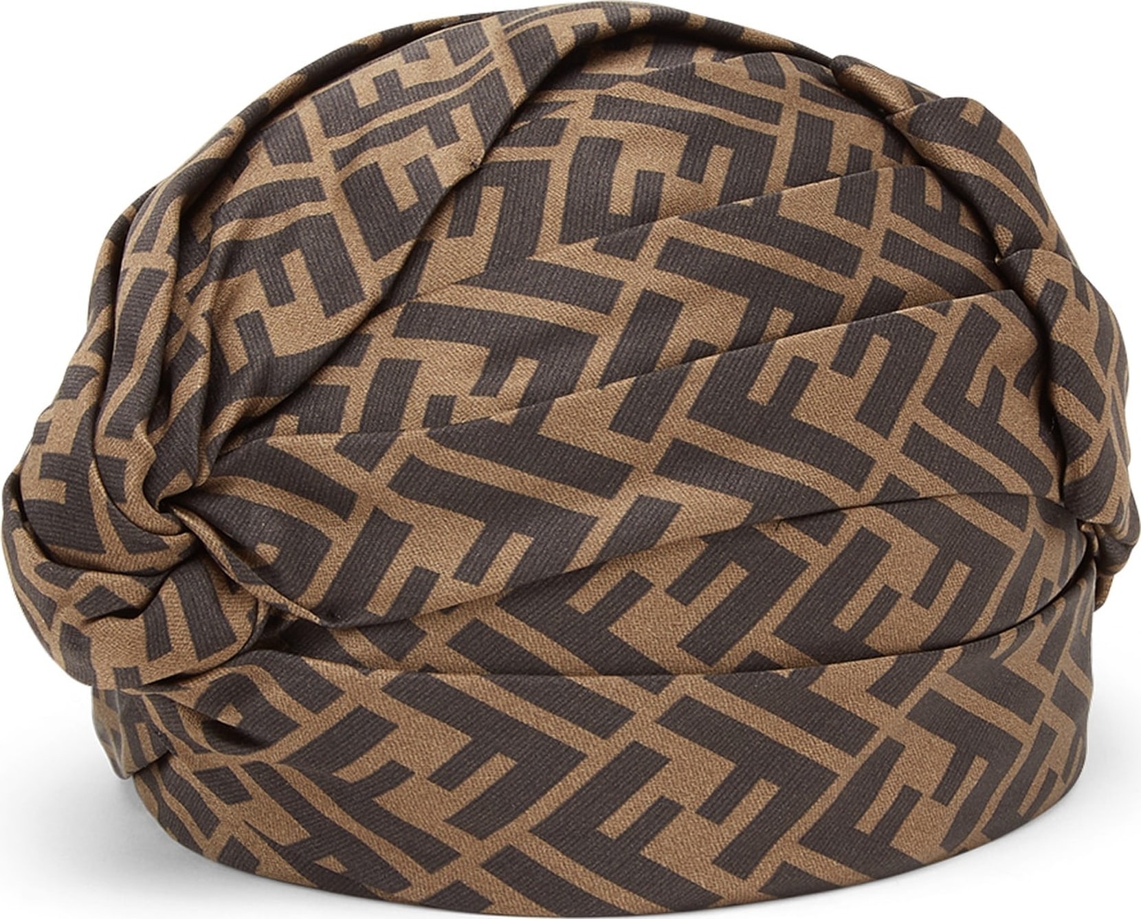 Fendi Logo Silk Turban