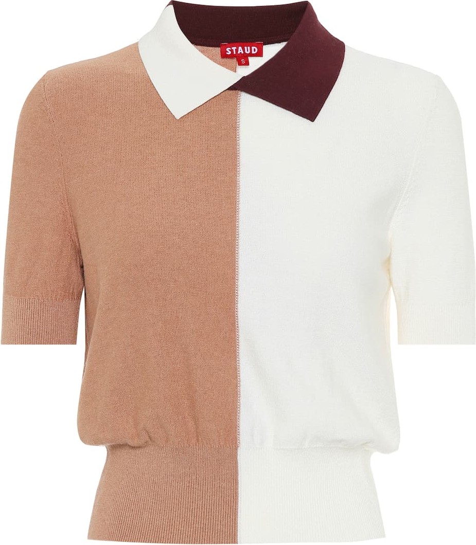 Staud Acorn cotton-blend sweater