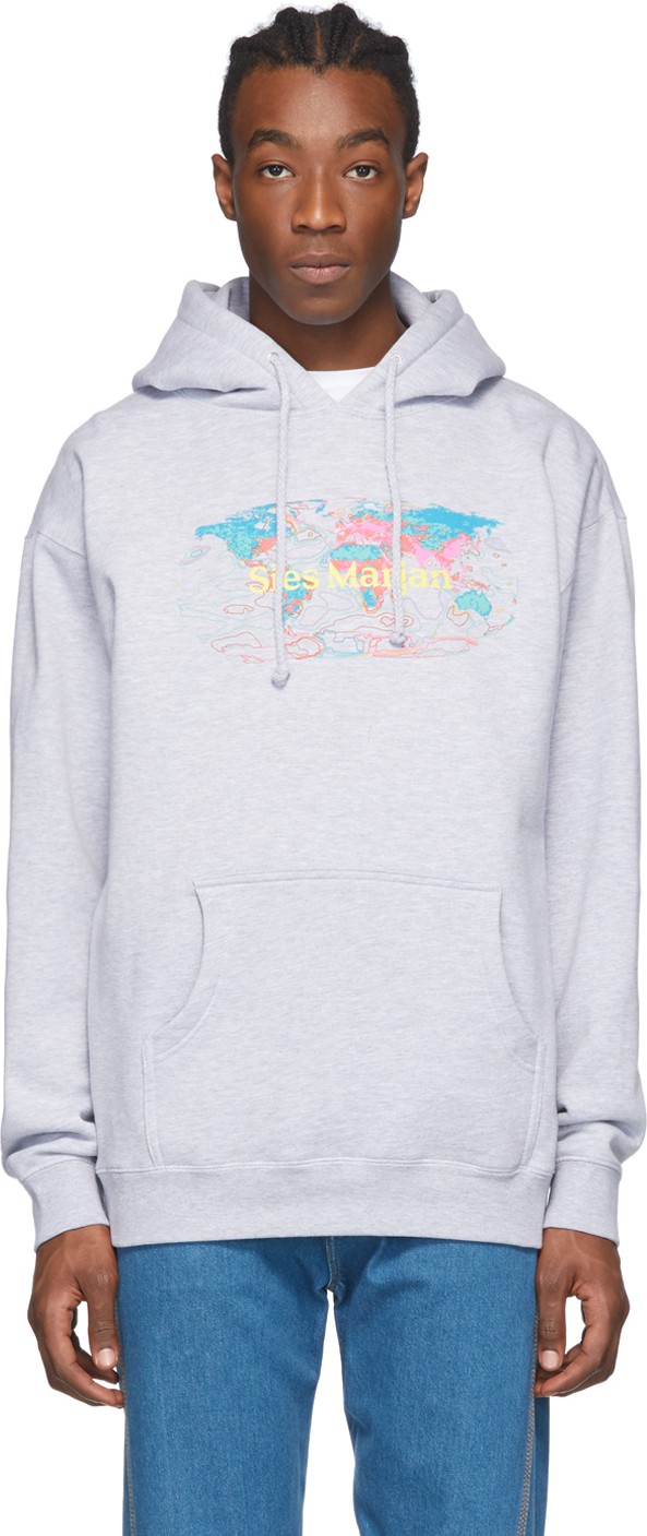 Sies Marjan Grey Rem Koolhaas Edition Logo Colorworld Hoodie