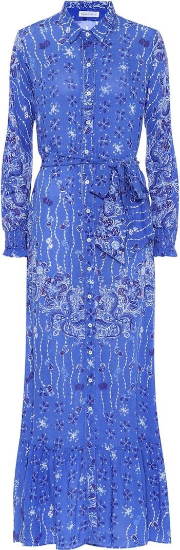 Poupette St Barth Kimi printed maxi dress