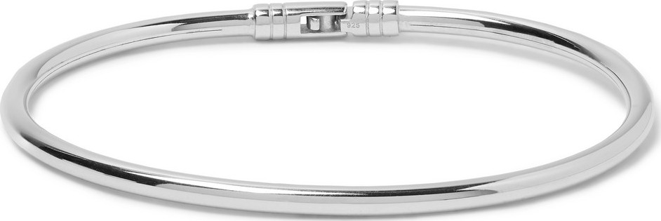 Miansai Chamber Polished Sterling Silver Bracelet