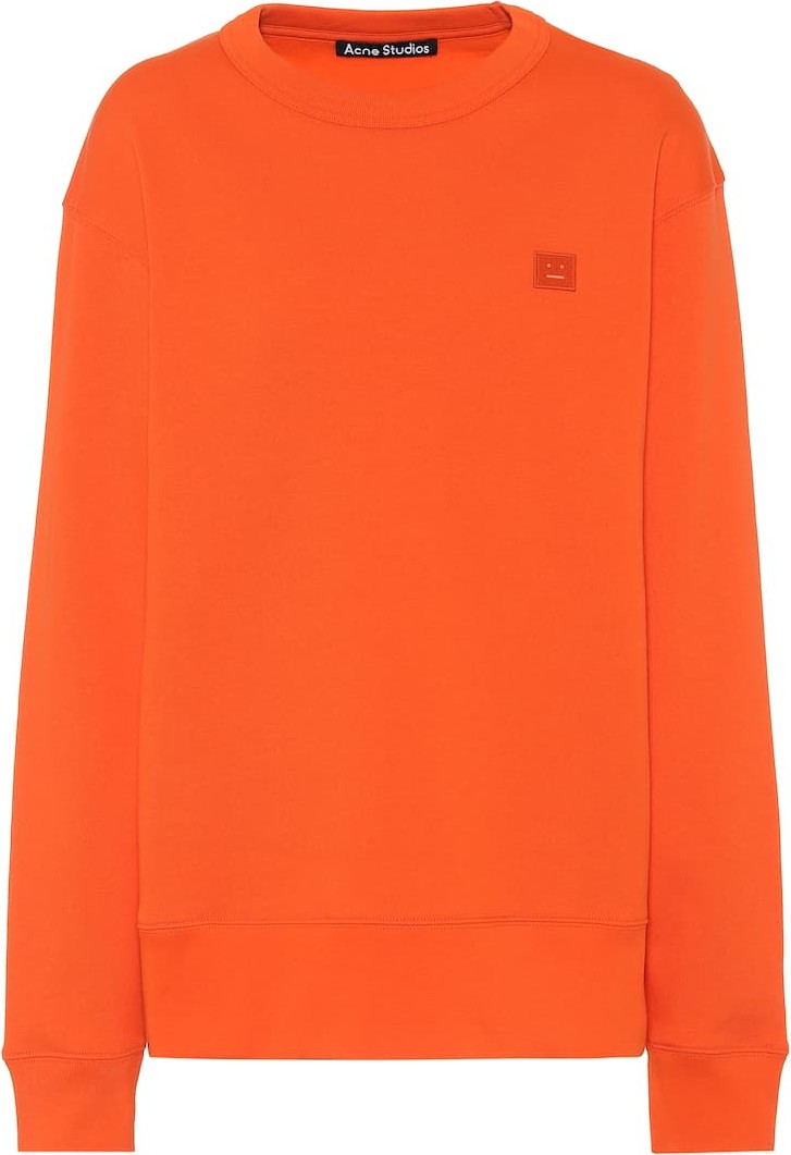 Acne Studios Fairview Face cotton-jersey sweatshirt