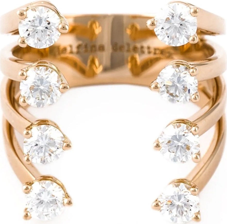 Delfina Delettrez Diamond Dots Ring