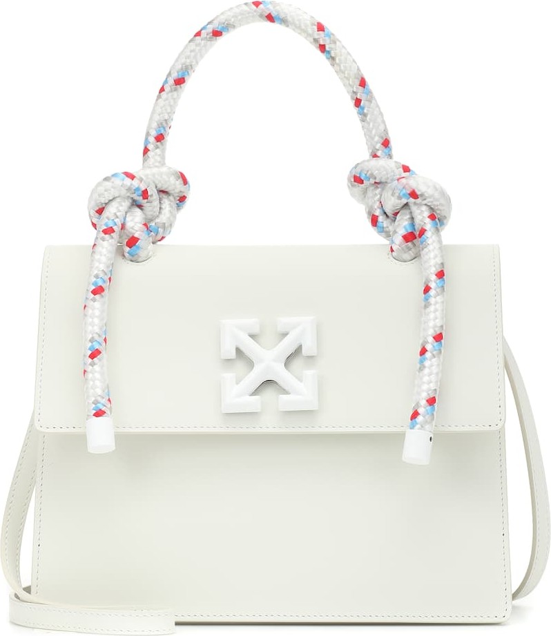Off White Jitney 2.8 Medium Gummy leather tote
