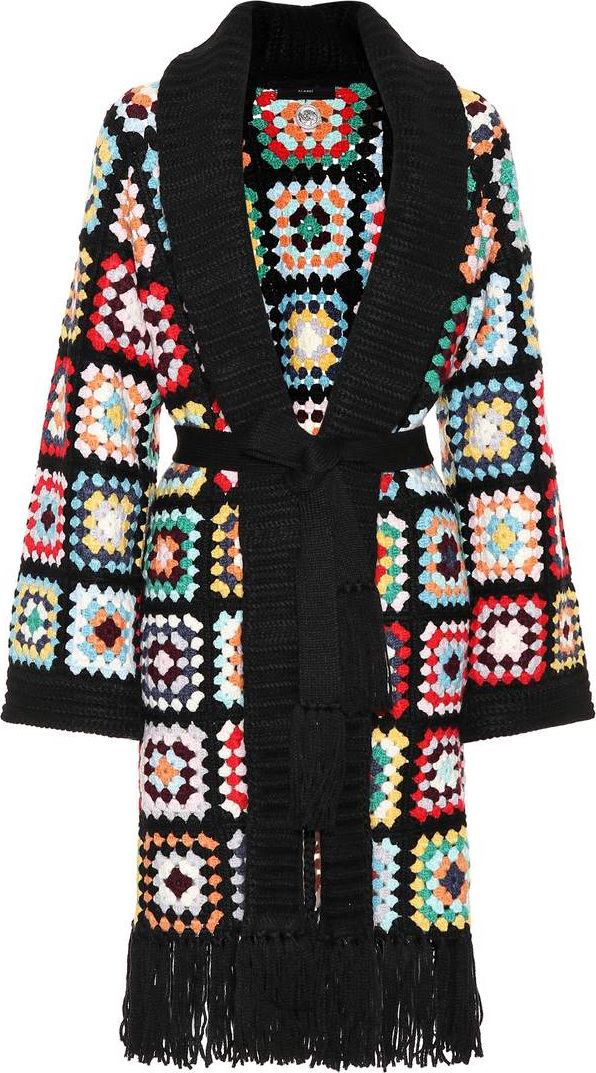 Alanui Crochet cashmere cardigan