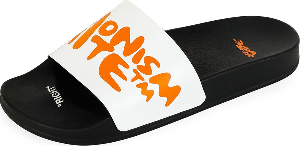 Off White Men's Impressionism Slider Sandals