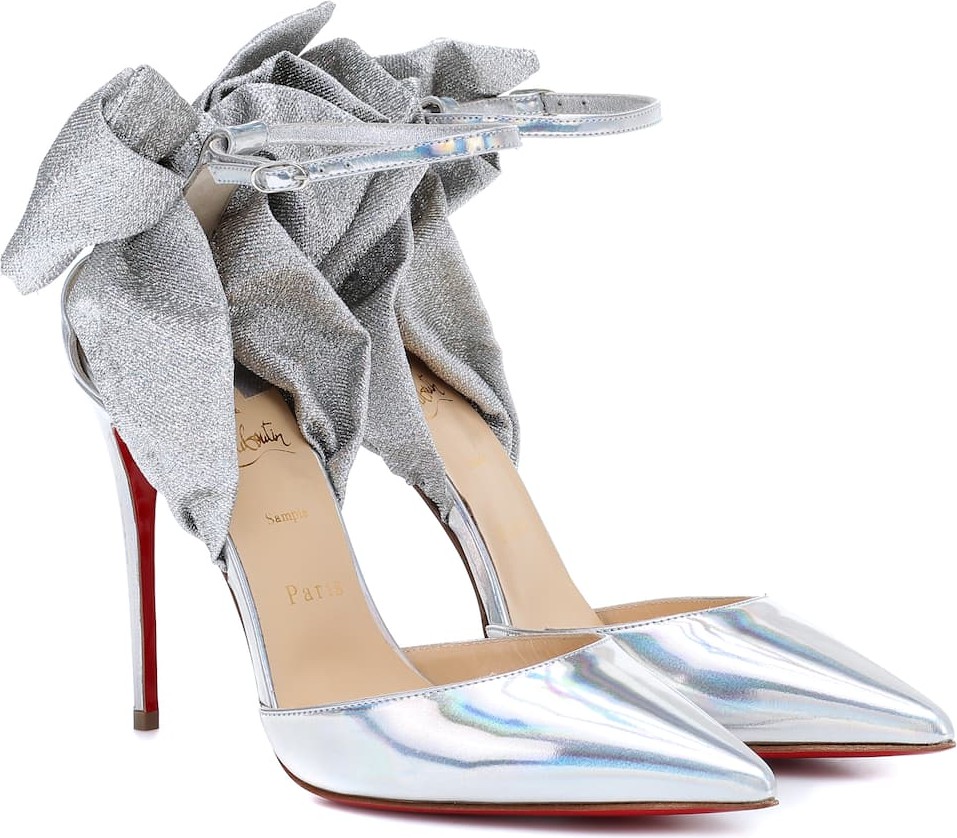 Christian Louboutin Exclusive to Mytheresa – Theresa Nodo 100 leather pumps