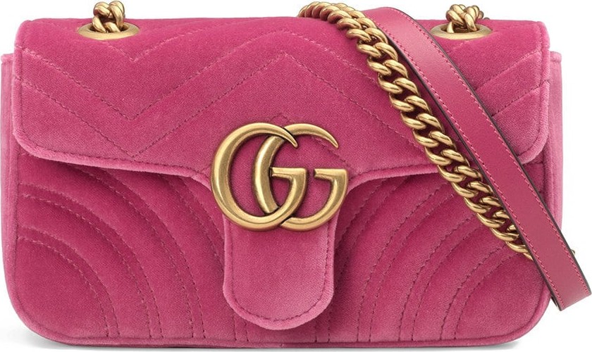 Gucci GG Marmont velvet mini bag