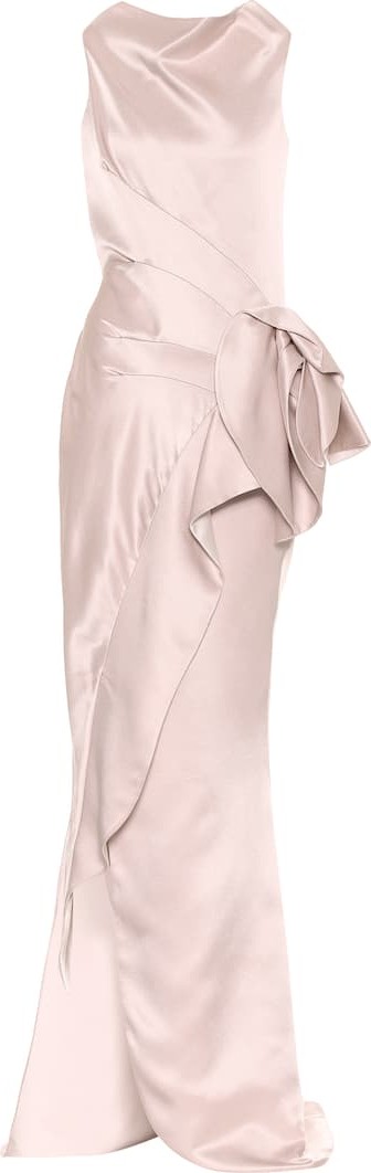 Maticevski Uniflora satin gown