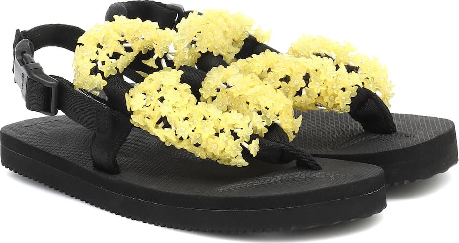 Cecilie Bahnsen x Suicoke Kat embellished sandals