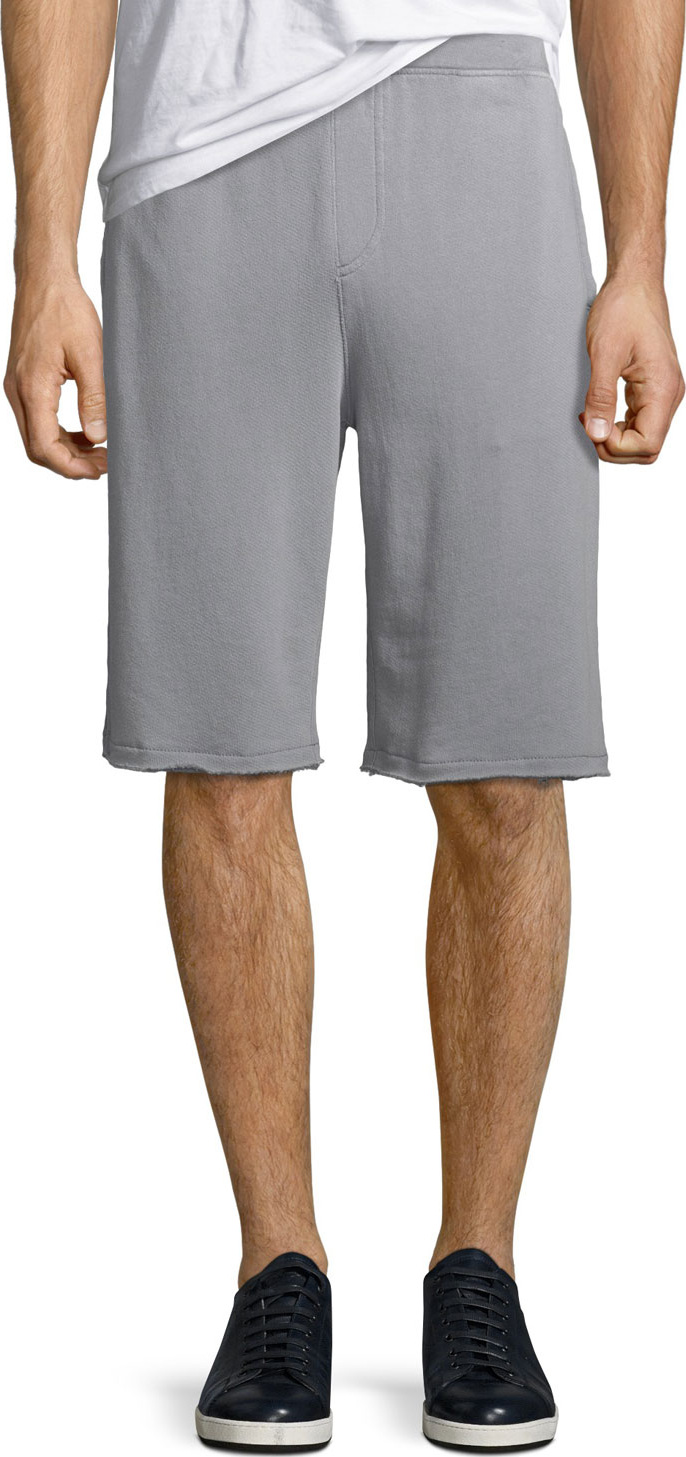 ATM Anthony Thomas Melillo Pigment-Wash French Terry Shorts