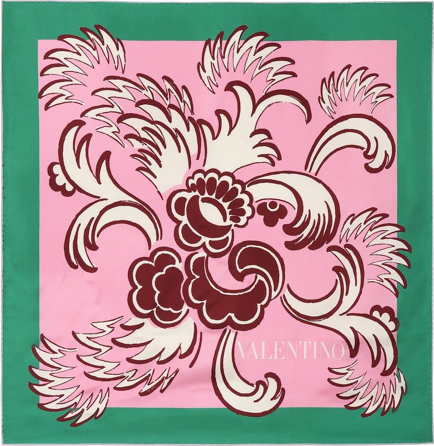 Valentino Valentino Garavani printed silk scarf