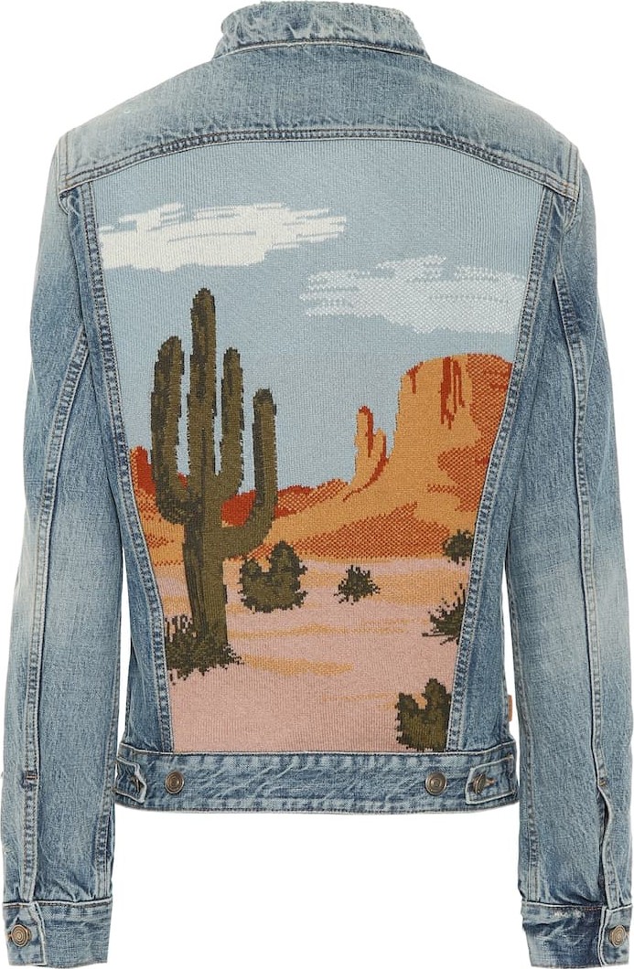 Alanui Landscape denim jacket