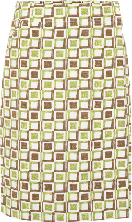 Prada Printed cotton skirt