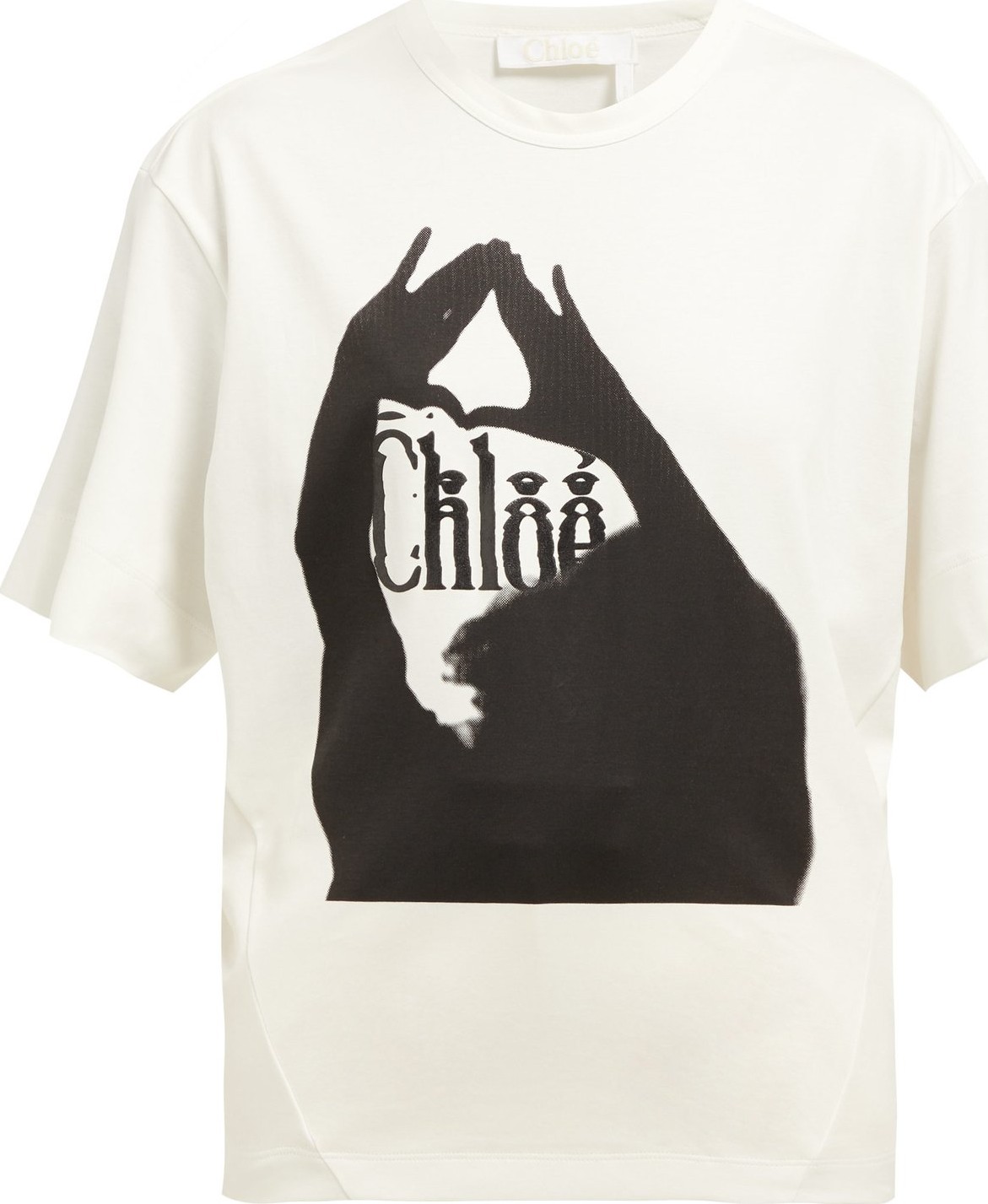 Chloe Logo-print cotton T-shirt