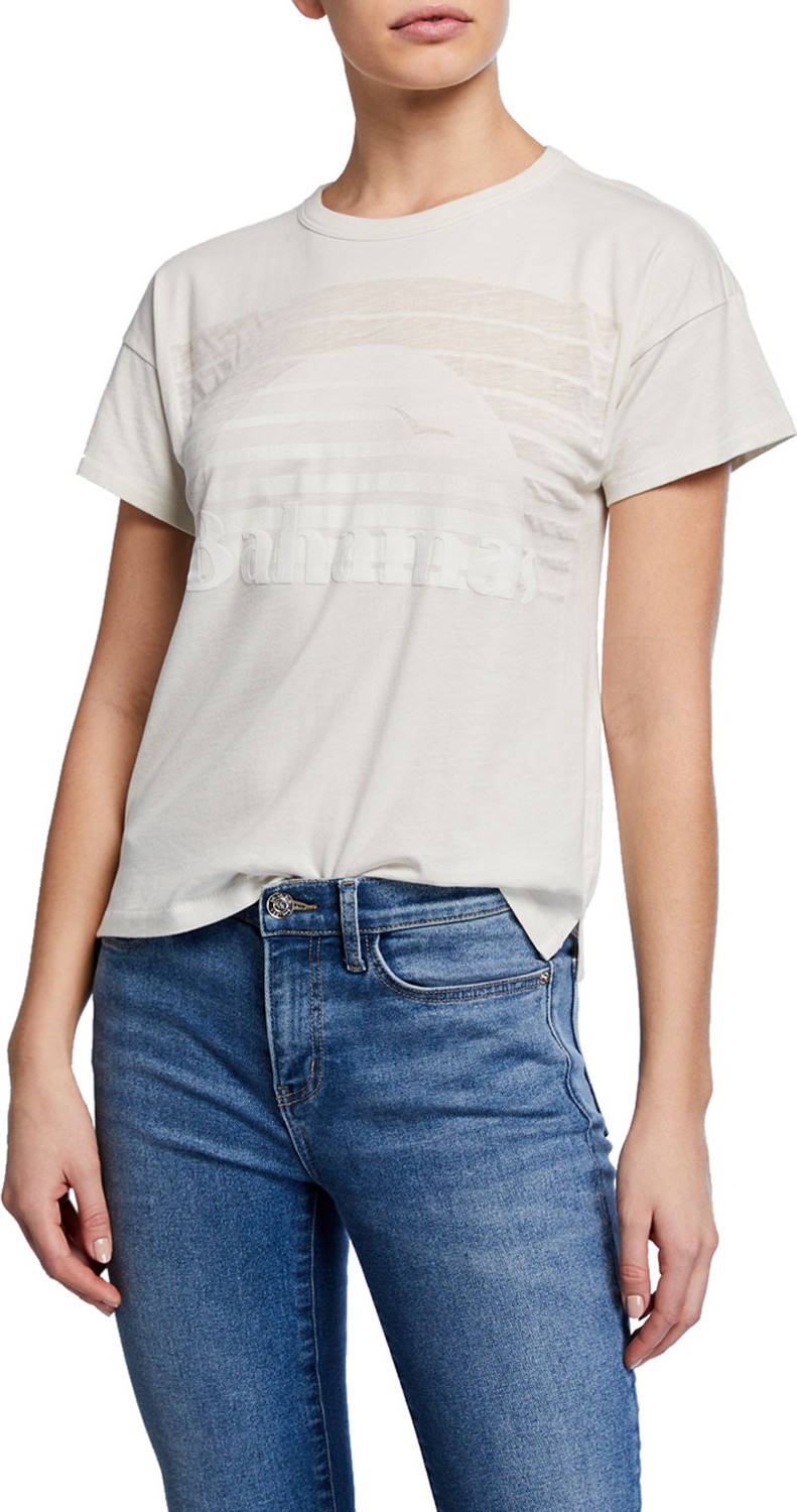 Rag & Bone Bahamas Burnout Graphic Vintage Tee