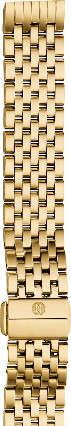 MICHELE Deco II Midsize Seven-Link Bracelet Strap, Gold