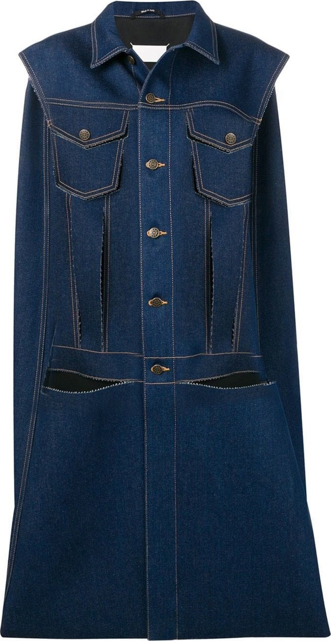 Maison Margiela denim cape