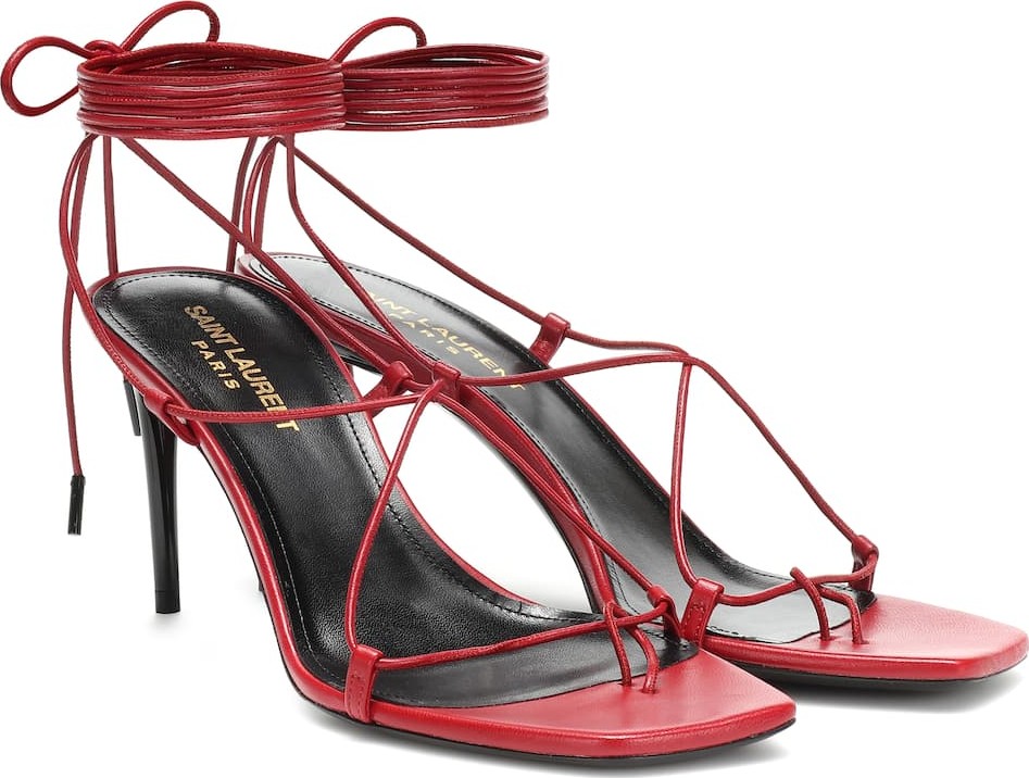 Saint Laurent Paris 75 leather sneakers