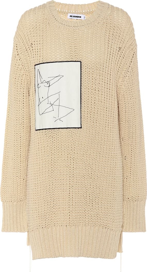 Jil Sander Oversized cotton sweater
