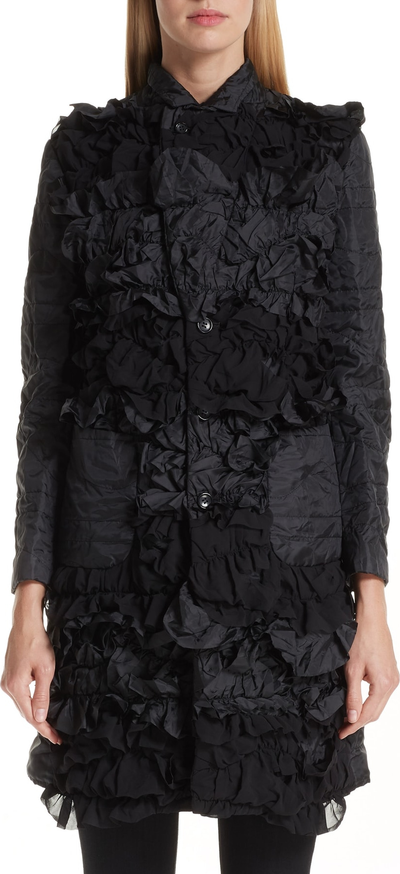 Comme Des Garcons Long Reversible Jacket