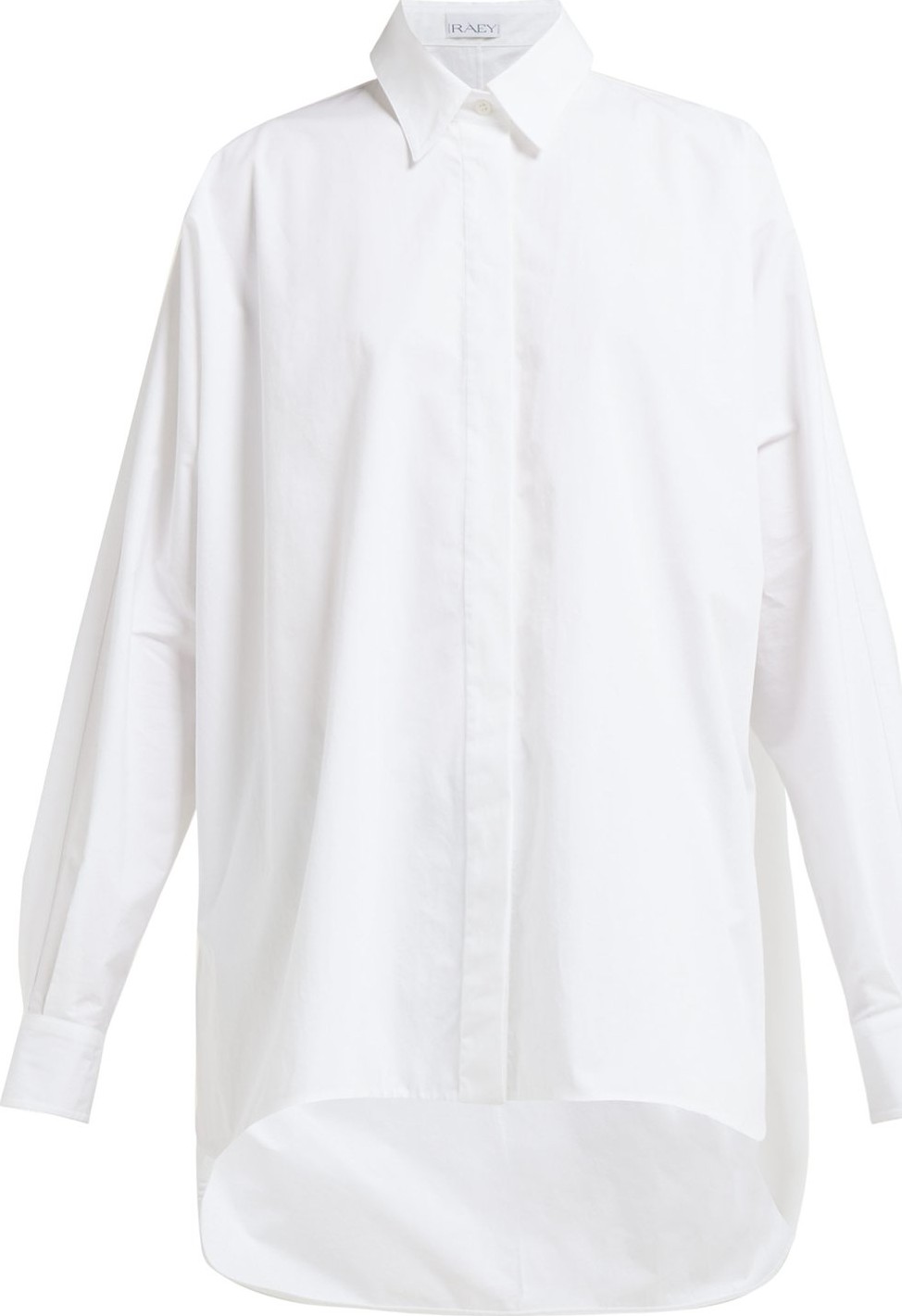Raey Batwing sleeve cotton shirt