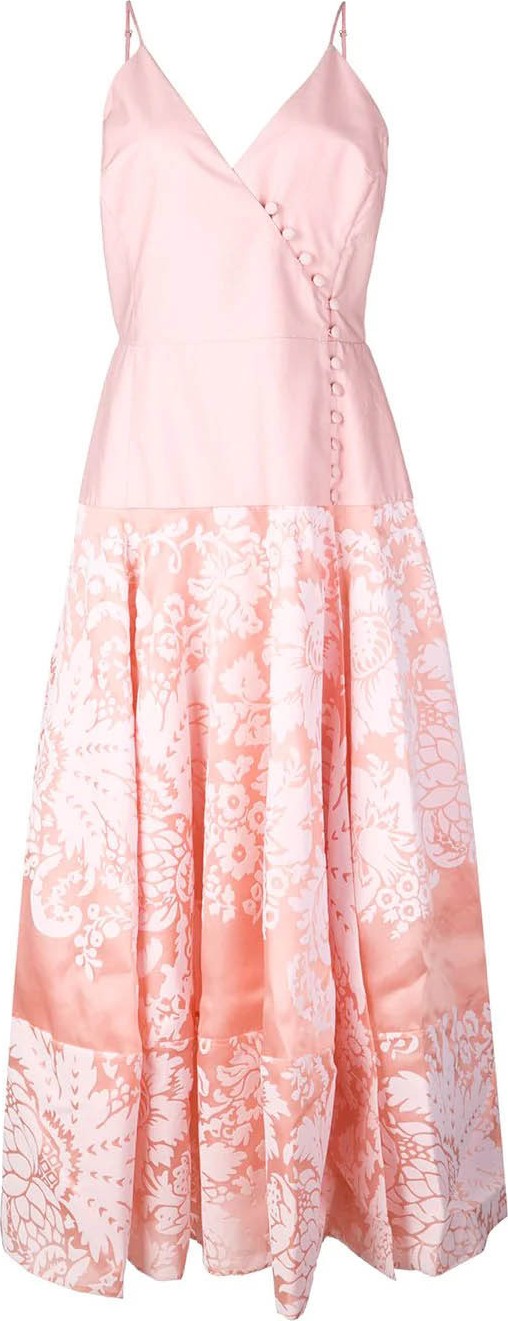 Rosie Assoulin Damask midi dress
