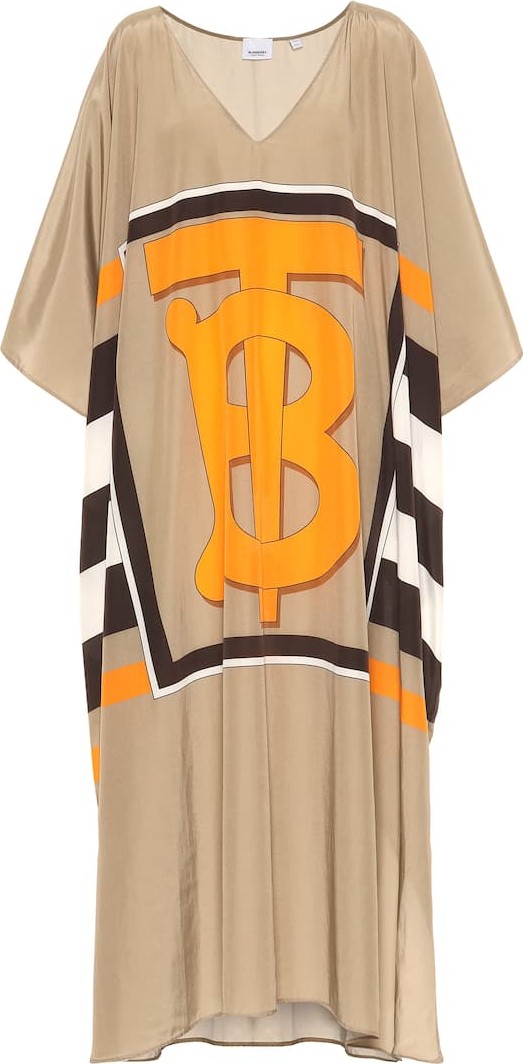 Burberry London England Exclusive to Mytheresa – Kalani cotton and silk kaftan