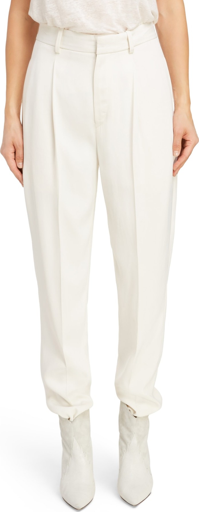 Isabel Marant Poyd Pleat Front Pants