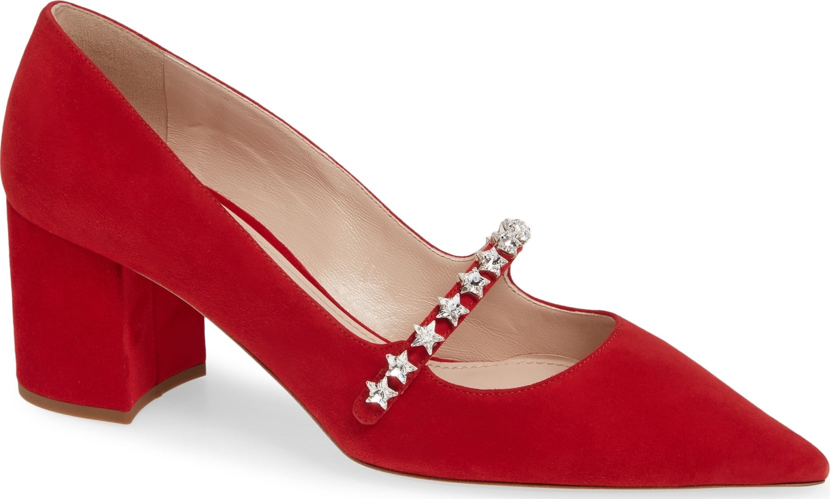 Miu Miu Jewel Star Mary Jane Pump
