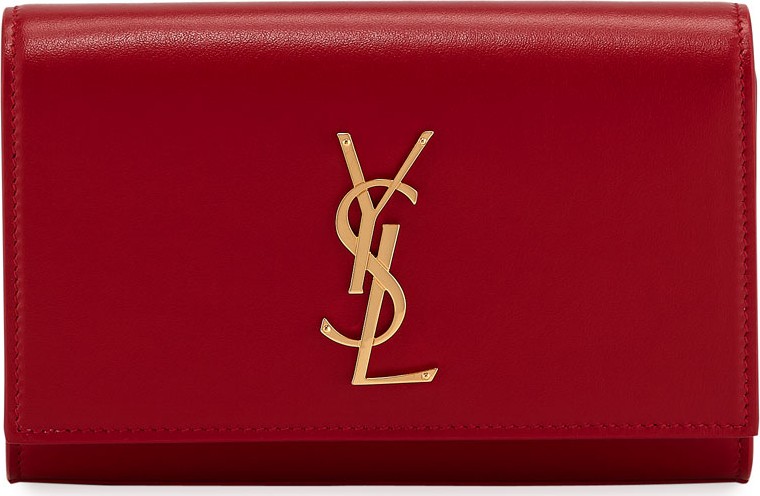 Saint Laurent Kate Monogram YSL Leather Belt Bag