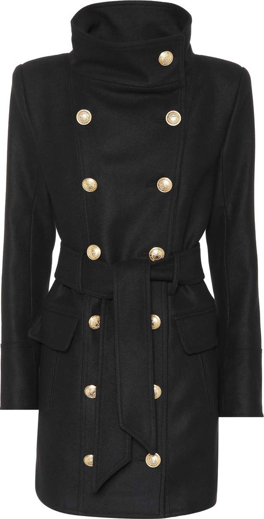 Balmain Wool and cashmere coat