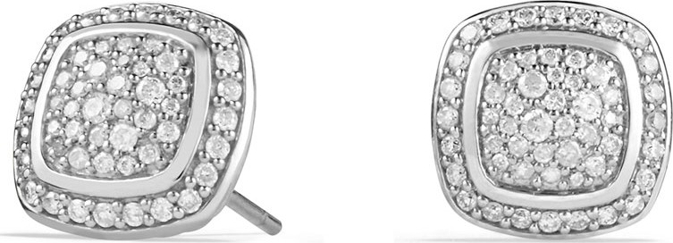 David Yurman Albion Stud Earrings with Diamonds