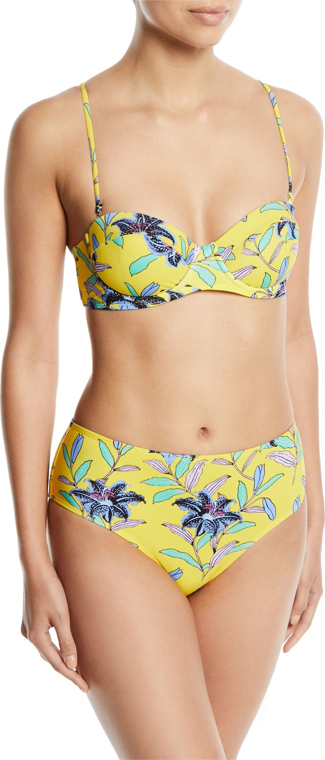 DIANE von FURSTENBERG Floral-Print Hipster Swim Bikini Bottoms