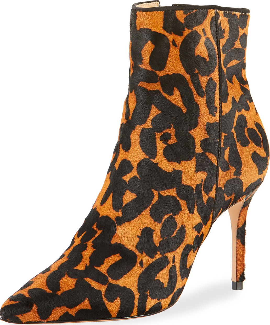 Schutz Miryan Leopard-Printed Fur Booties