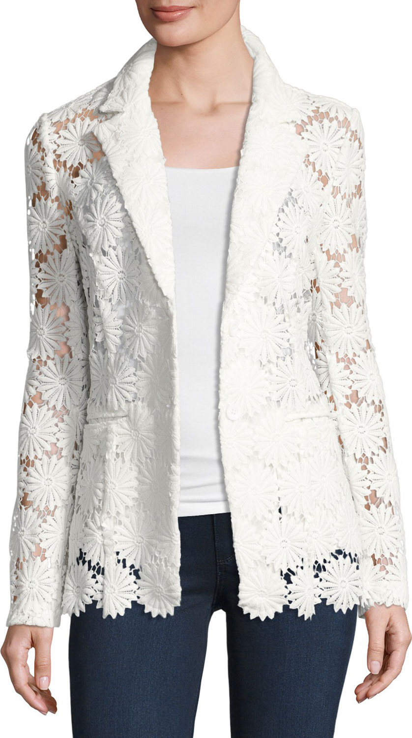 Berek Semisheer Daisy Lace Blazer