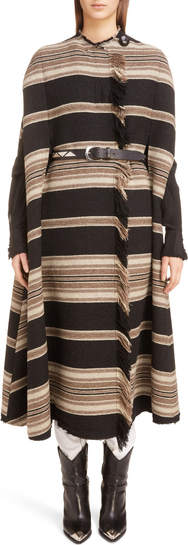 Isabel Marant Huan Wool Blend Cape