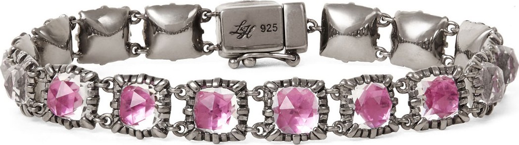 Larkspur & Hawk Bella Jeu de Paume Bracelet, Magenta