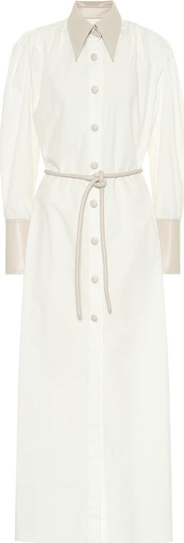 Nanushka Yoon cotton shirt dress