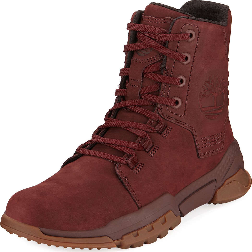 Timberland Men's City Force Reveal Leather Boots, Red