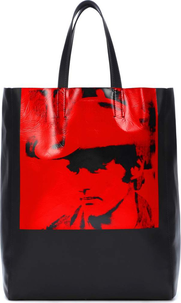 Calvin Klein 205W39NYC X Andy Warhol leather shopper