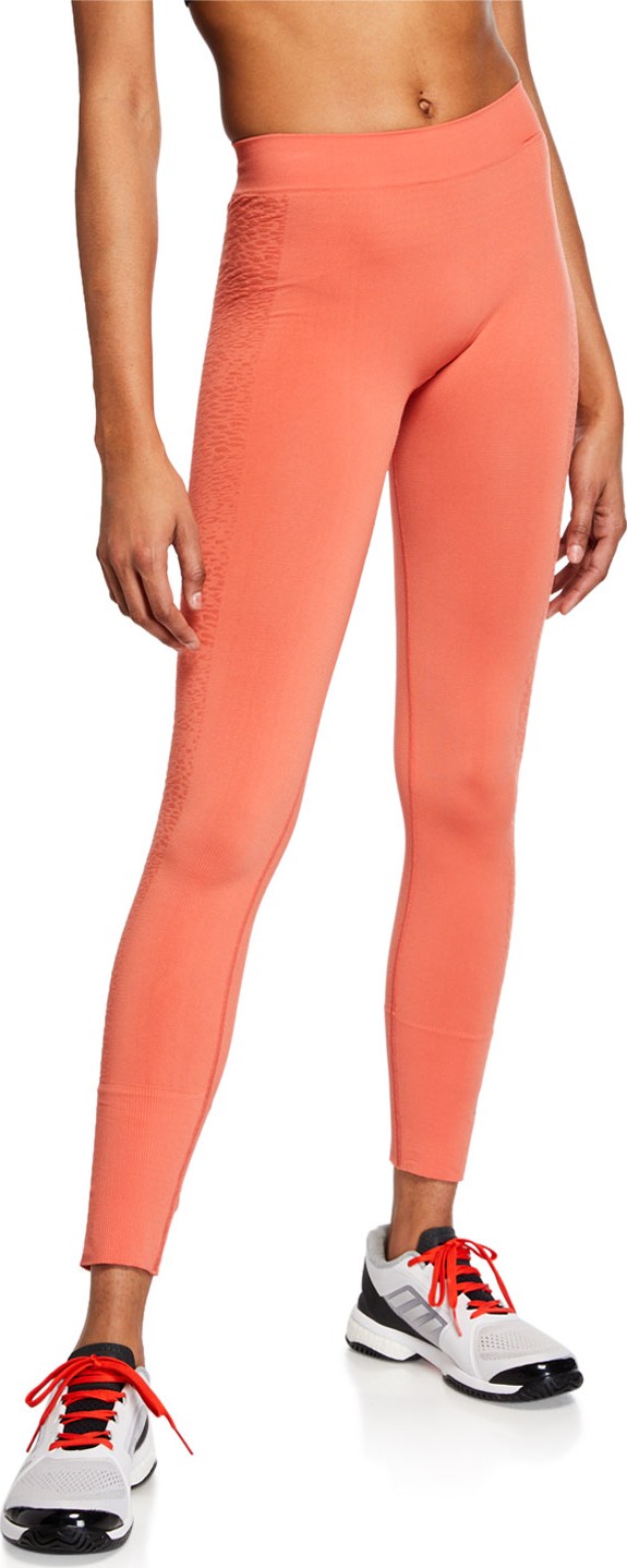 Adidas By Stella McCartney Seamless High-Rise Running Tights