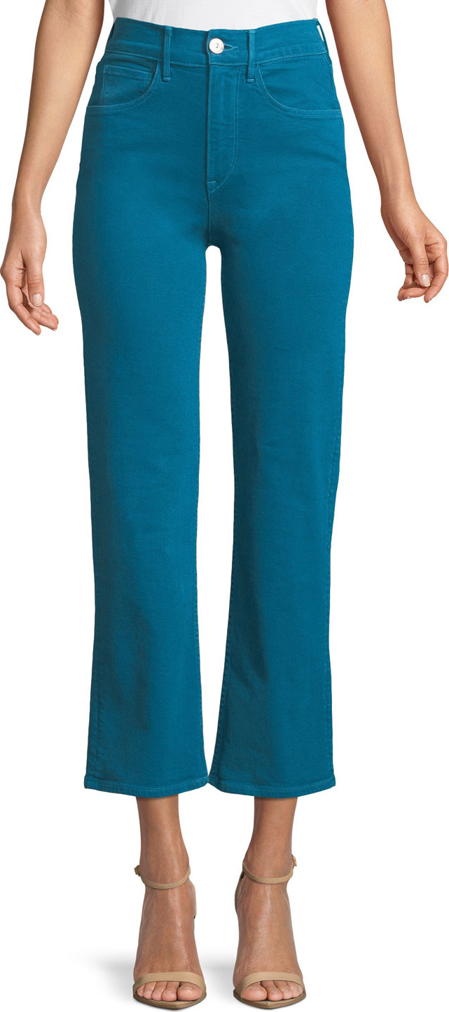 3X1 W4 Shelter Cropped Wide-Leg Jeans