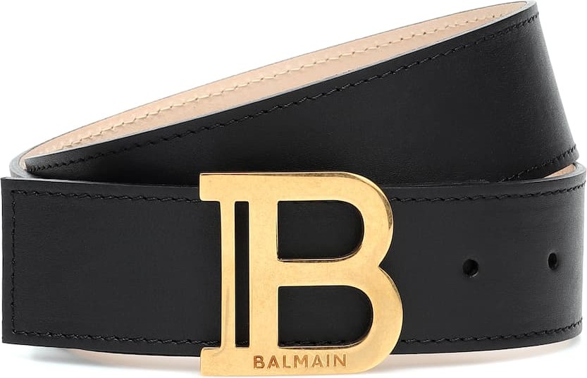 Balmain B-Belt leather belt
