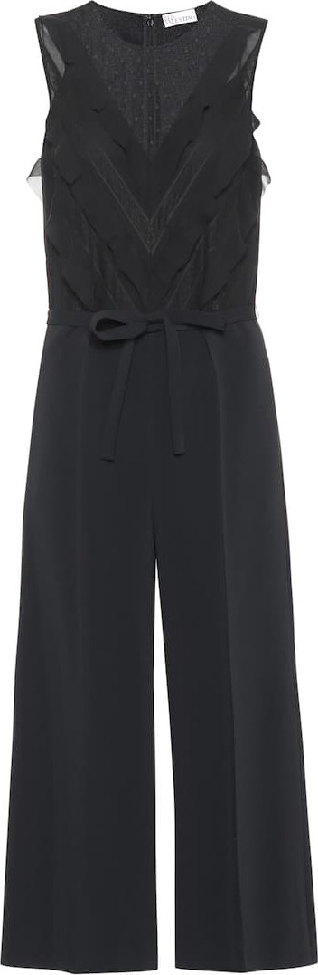 RED Valentino Cady crêpe jumpsuit